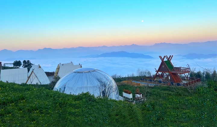 星空夢泡泡屋用的什么材質？